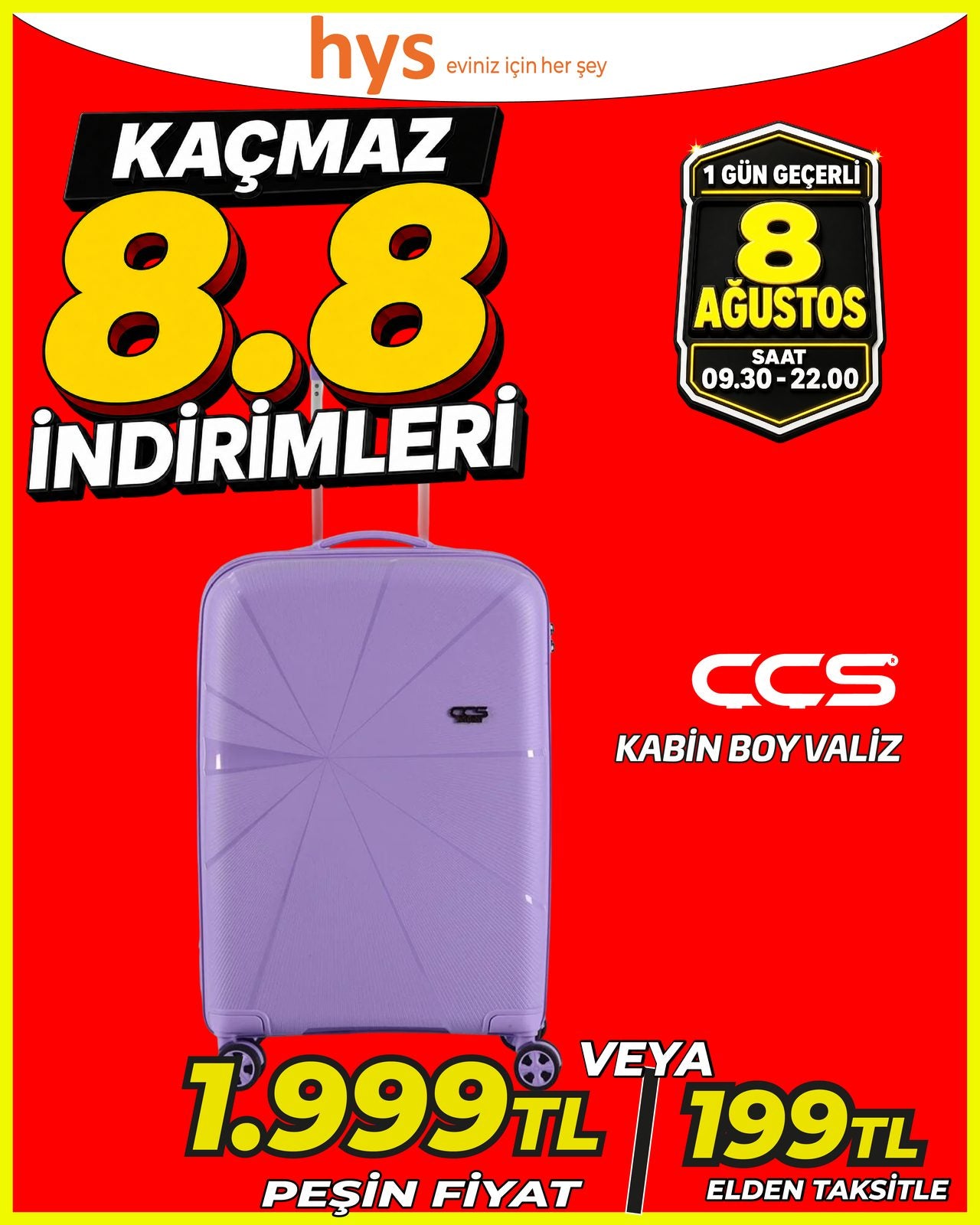 CCS Kabin Boy Valiz Main image