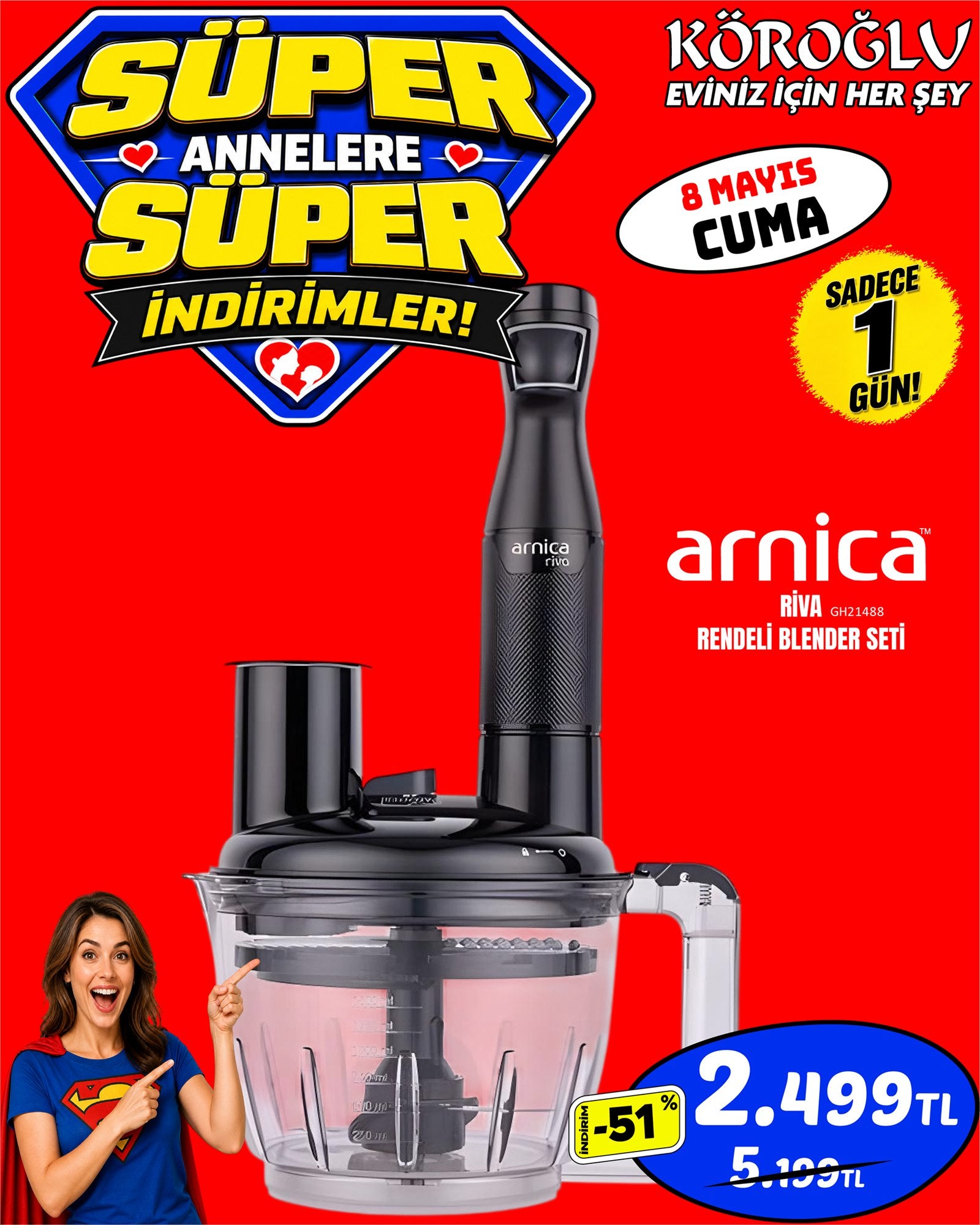 Arnica Rende Blender Seti Main image