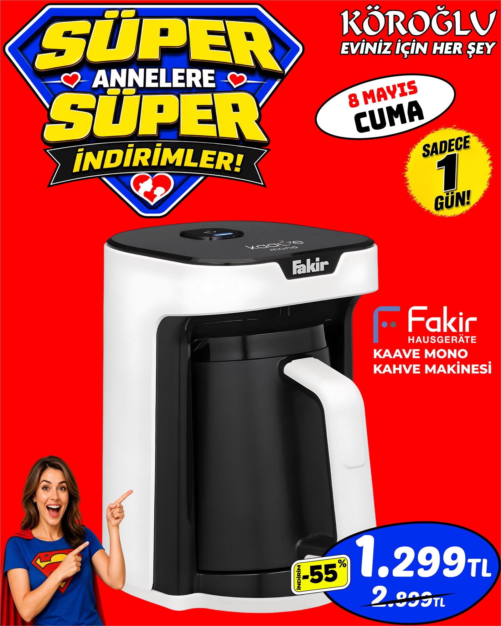 Fakir Kaave Mono Türk Kahve Makinesi Main image