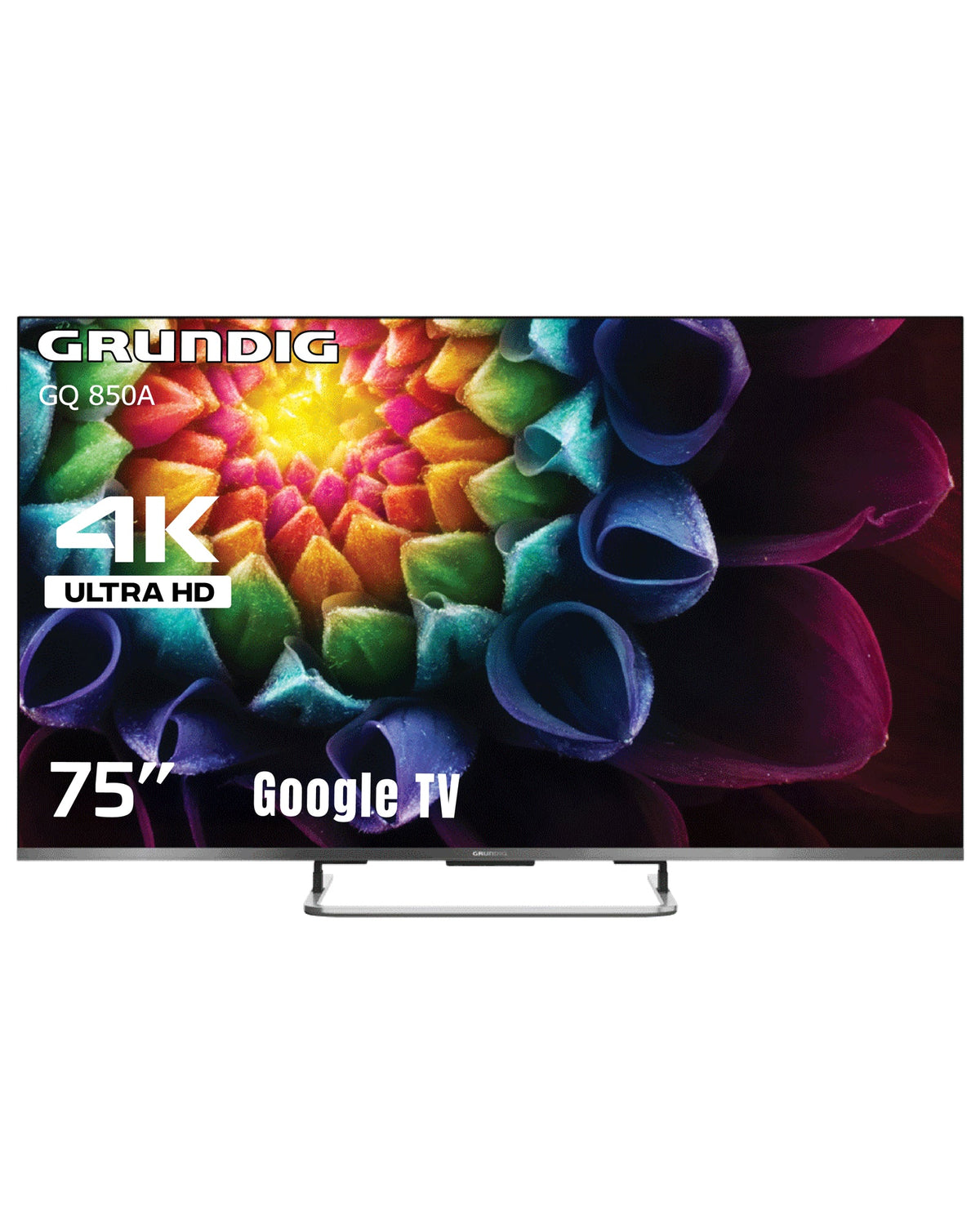 Grundig 75" GQ 850A 4K Ultra HD 190 Ekran Uydu Alıcılı Google Smart QLED TV Ürün ana görseli
