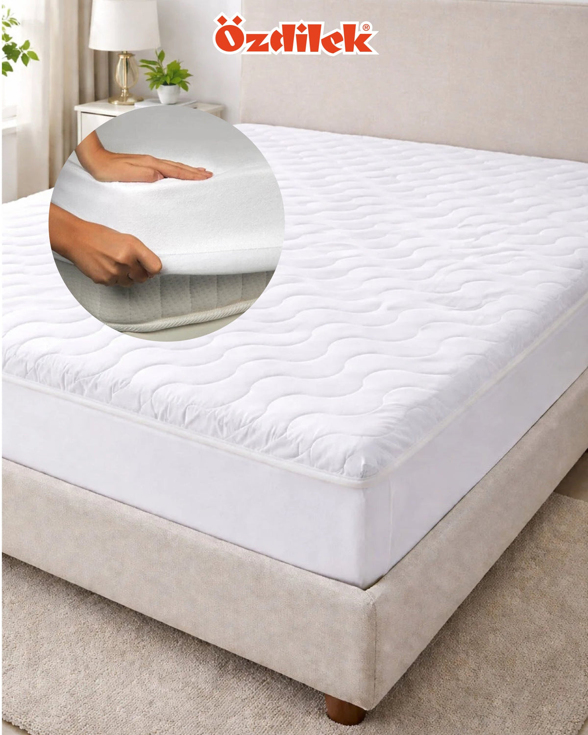Özdilek Sıvı Geçirmez Fitted Alez 120x200 Ürün ana görseli