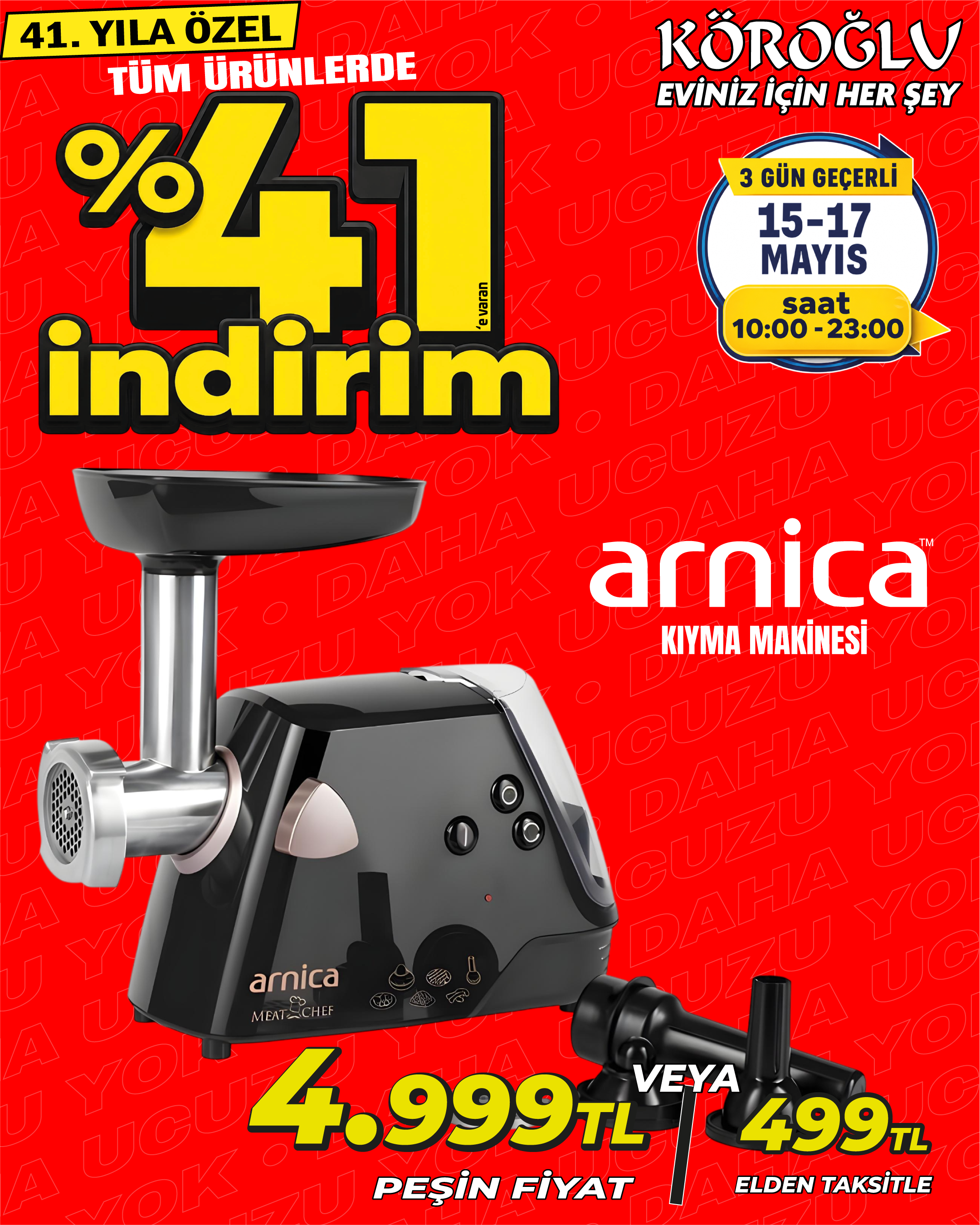 Arnica Kıyma Makinesi Main image