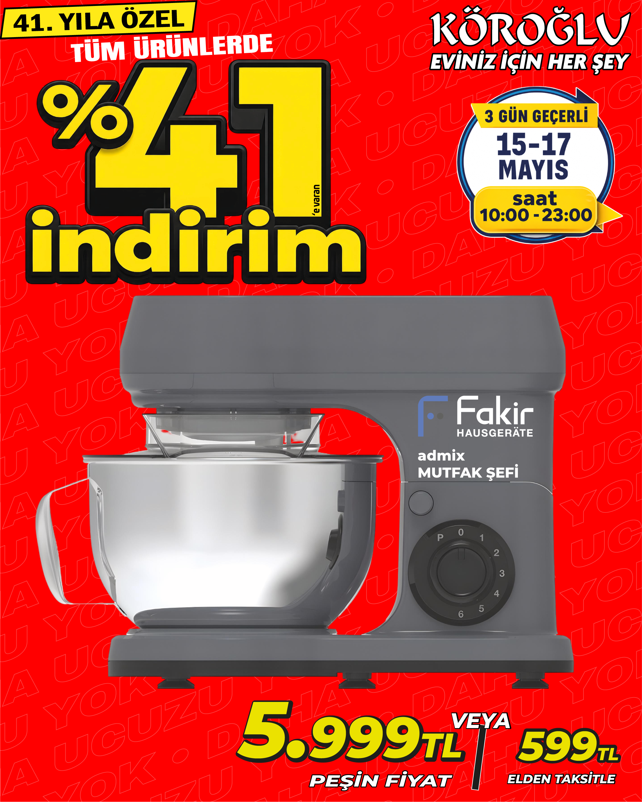 Fakir Admix Mutfak Sefi Main image