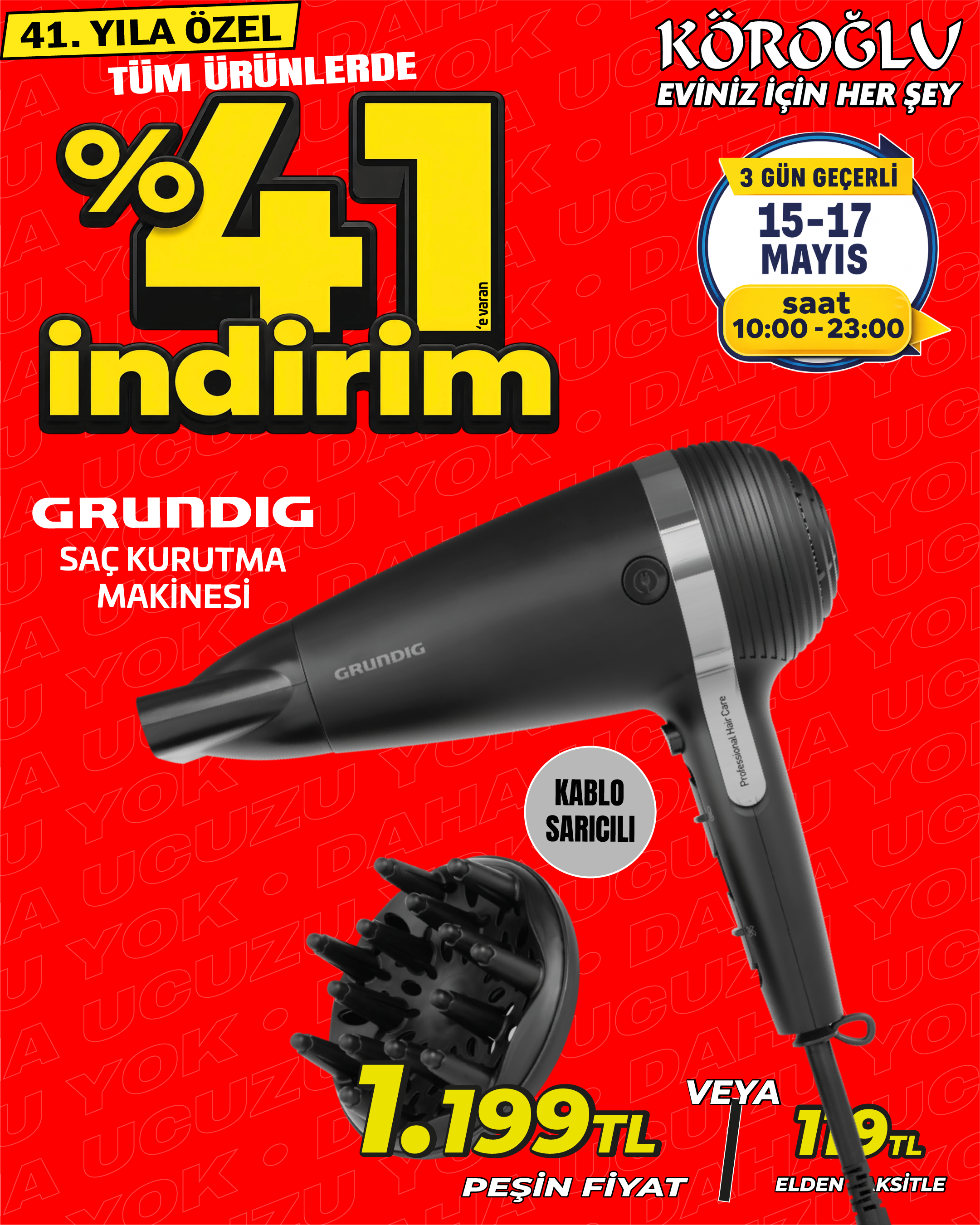 Grundig Saç Kurutma Makinesi Main image