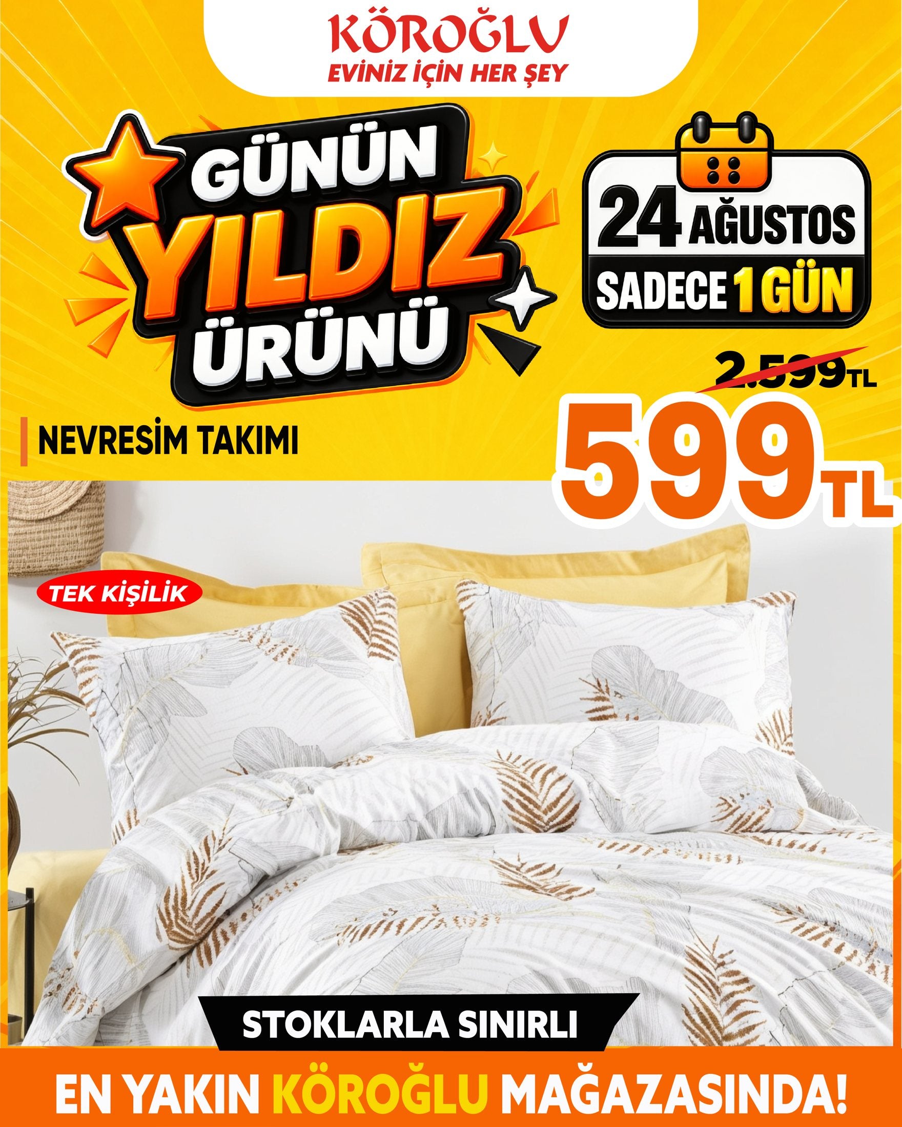 Nevresim Takımı Tek Kişilik Main image