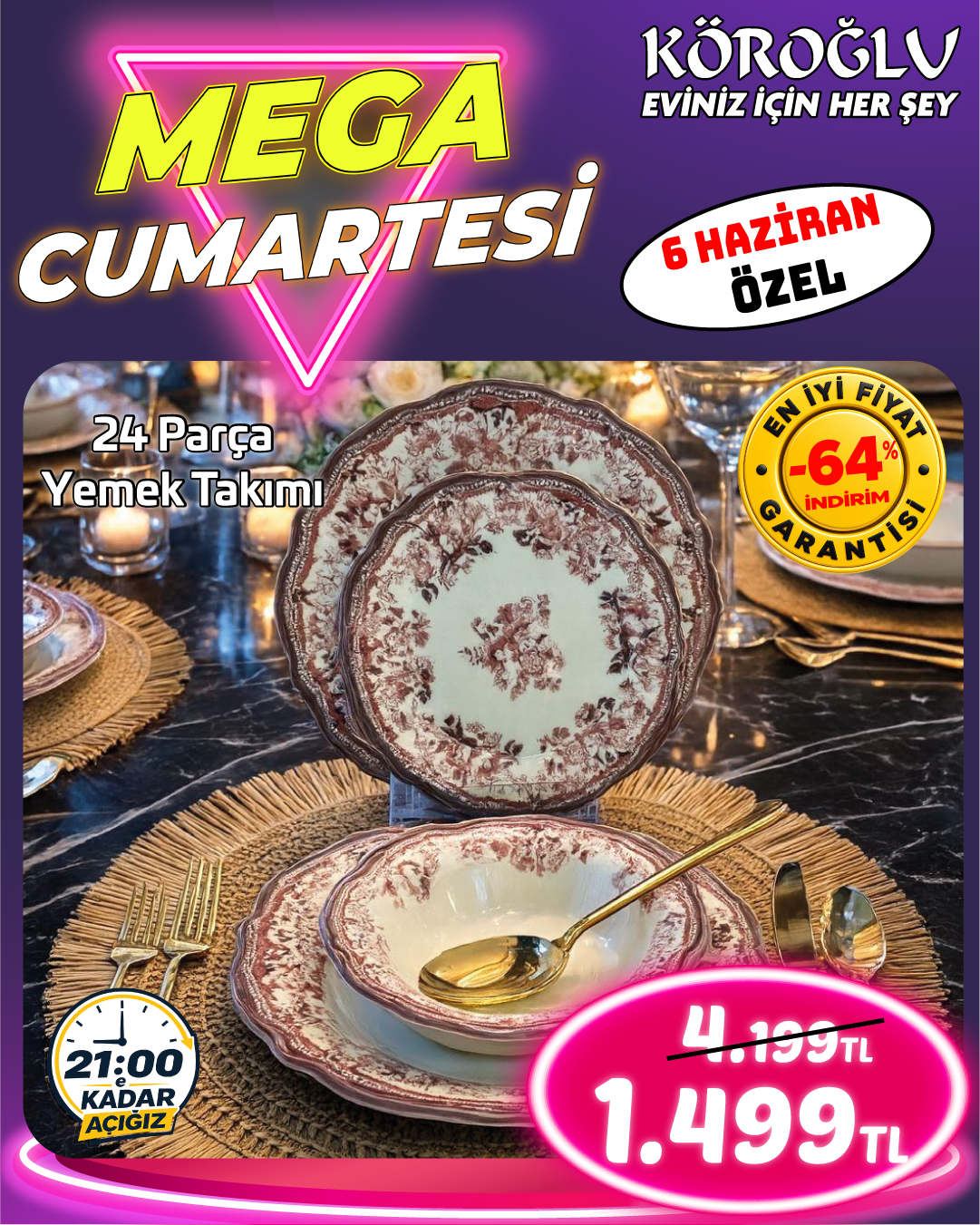 24 Parça Yemek Takımı Main image
