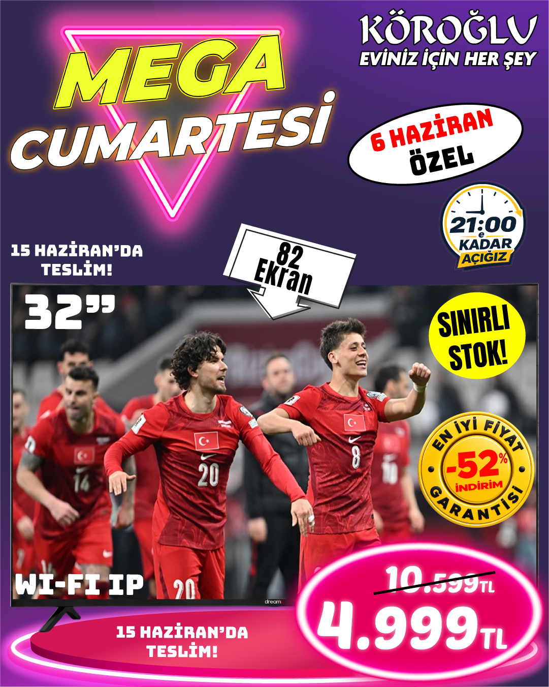 32 İnç Hi-Fi IP Tv Main image