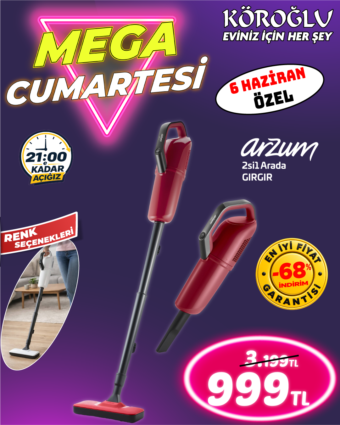 Arzum 2Si 1 Arada Girgir Main image