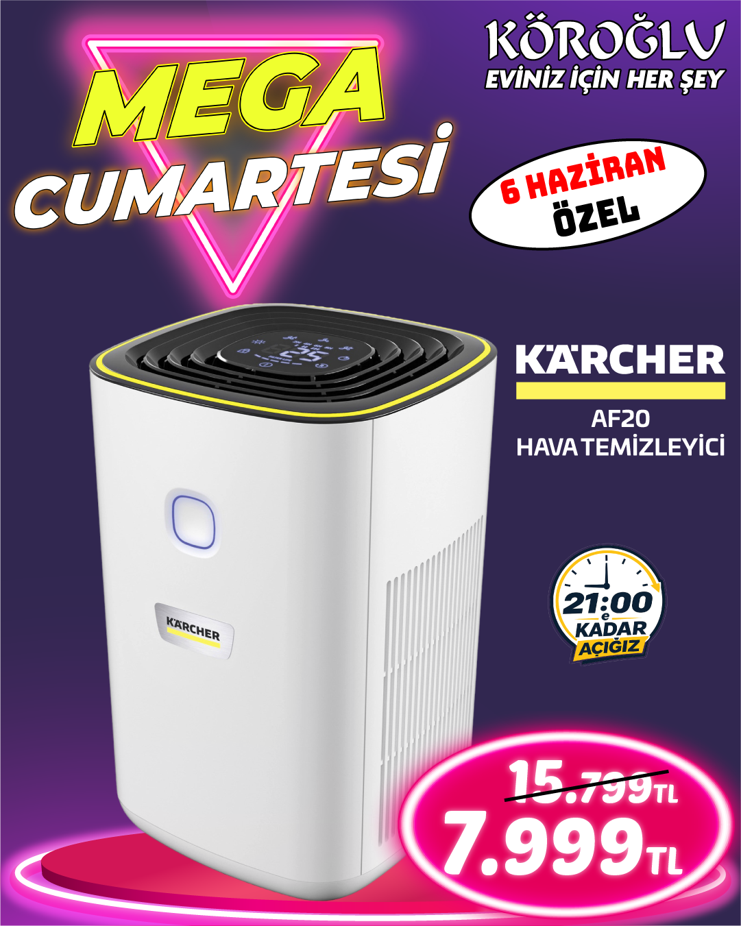 Karcher AF20 Hava Temizleyici Main image