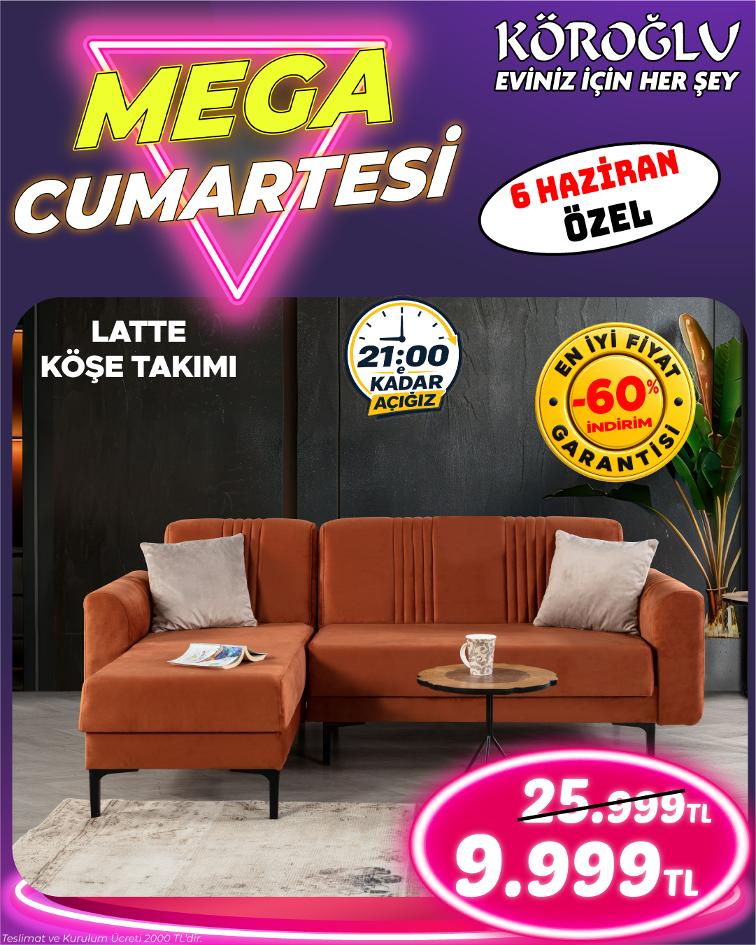 Latte Köşe Takımı Main image
