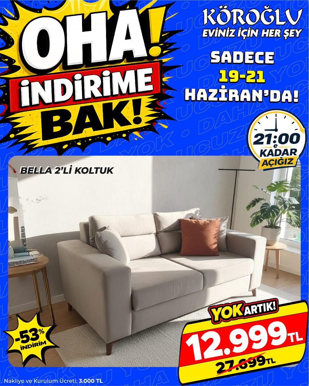 Bella 2'li Koltuk Main image