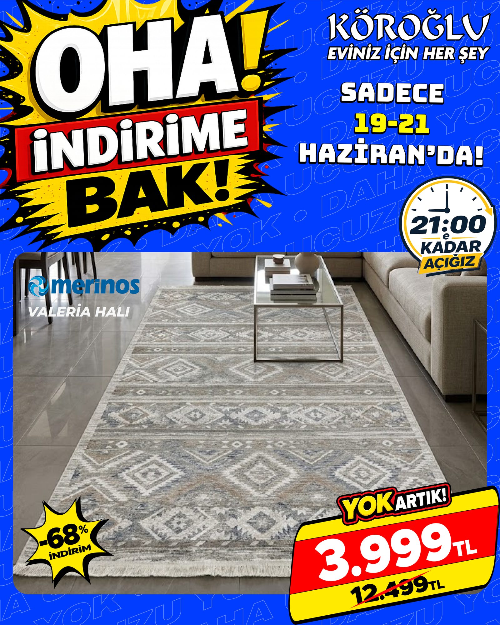 Merinos Valeria Halı