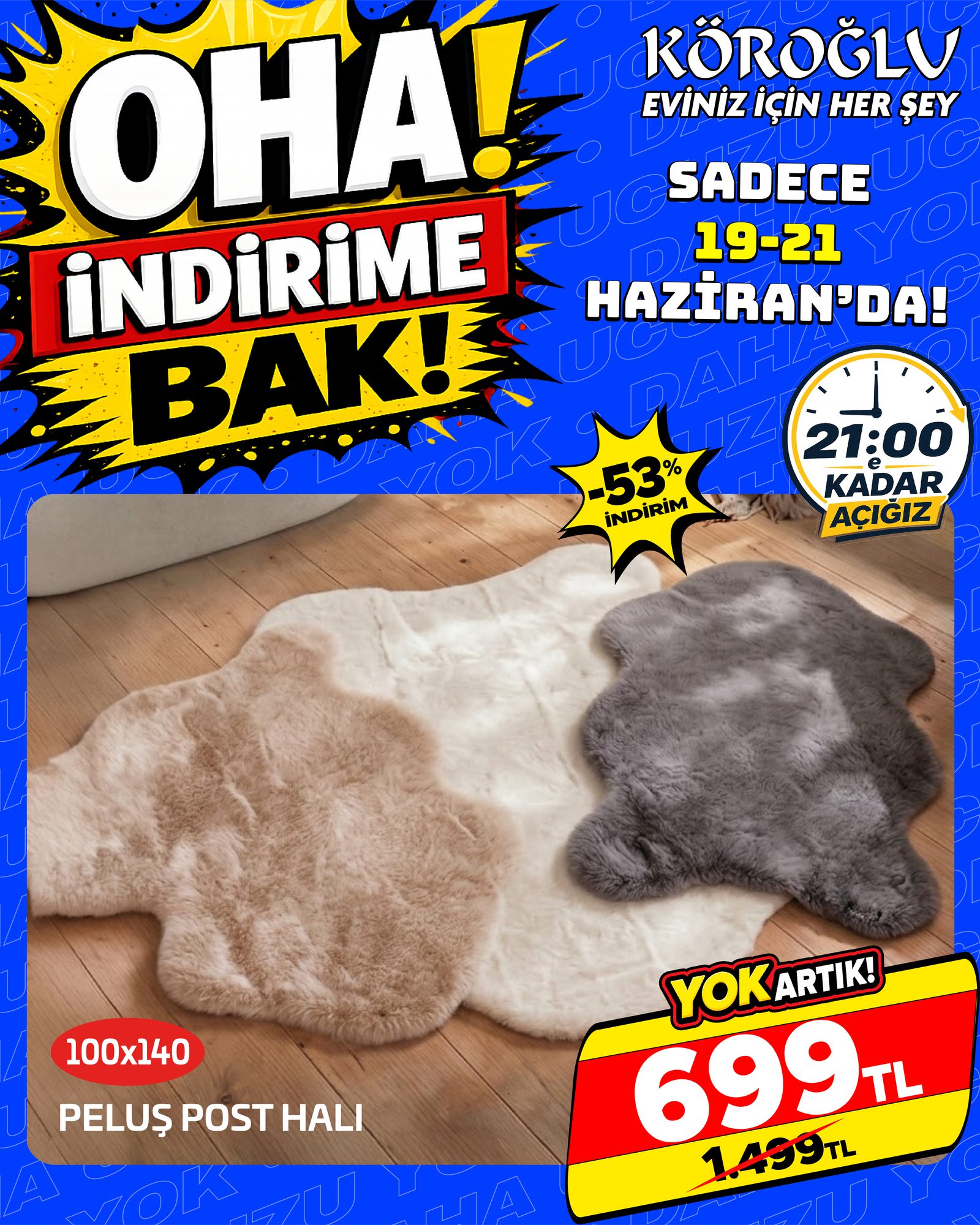 Peluş Post Halı Main image