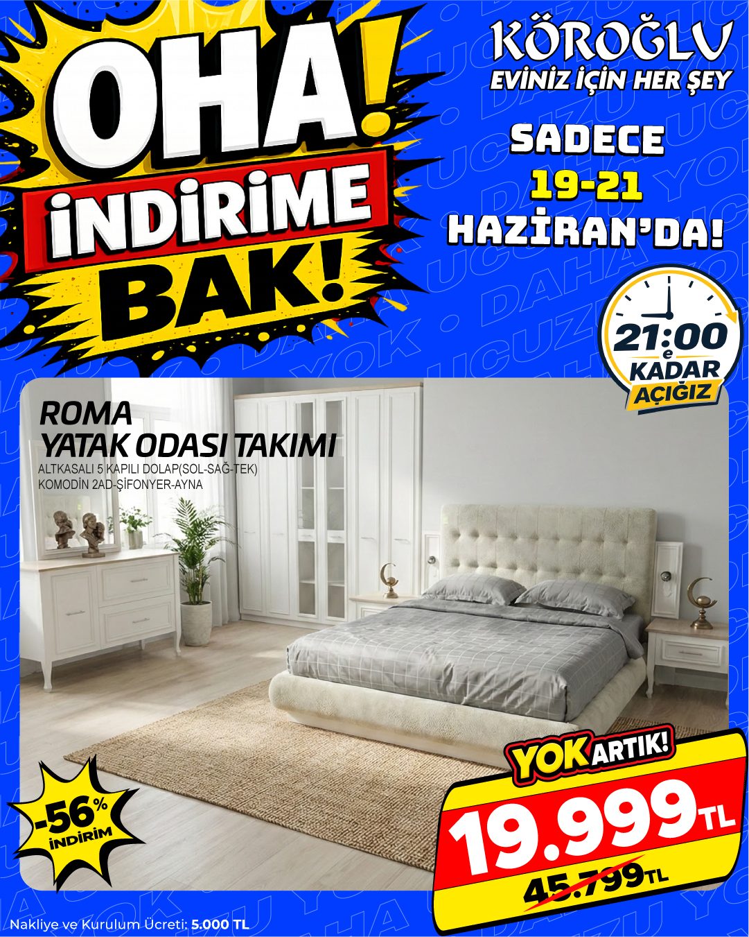 Roma Yatak Odası Takımı
