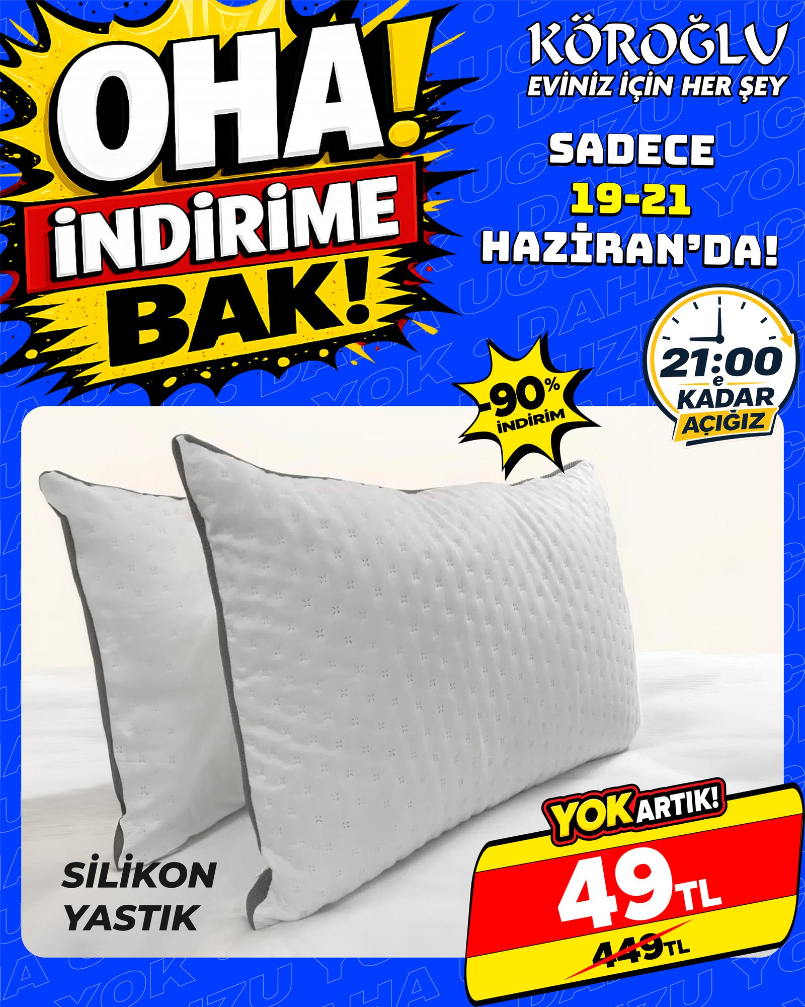 Silikon Yastık