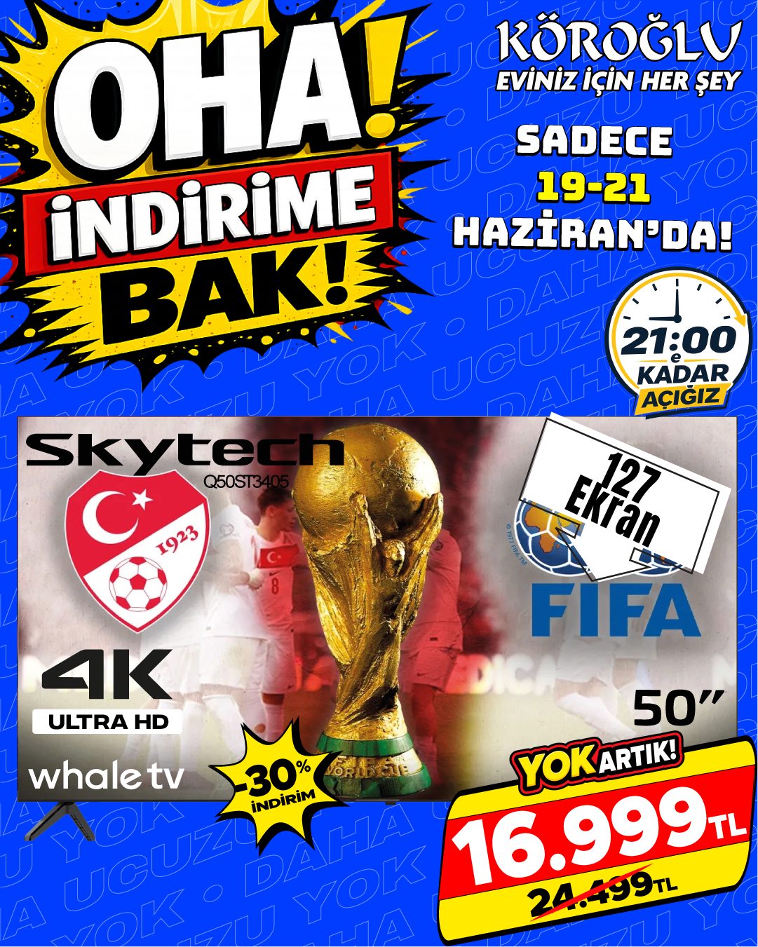 Skytech Q50ST3405 50 İnç 4K TV Main image