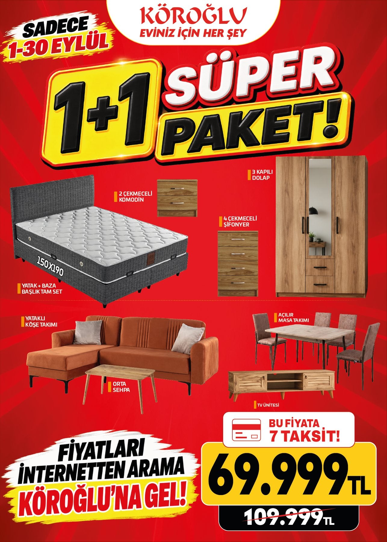 Süper Paket 1+1 Model 2 Main image