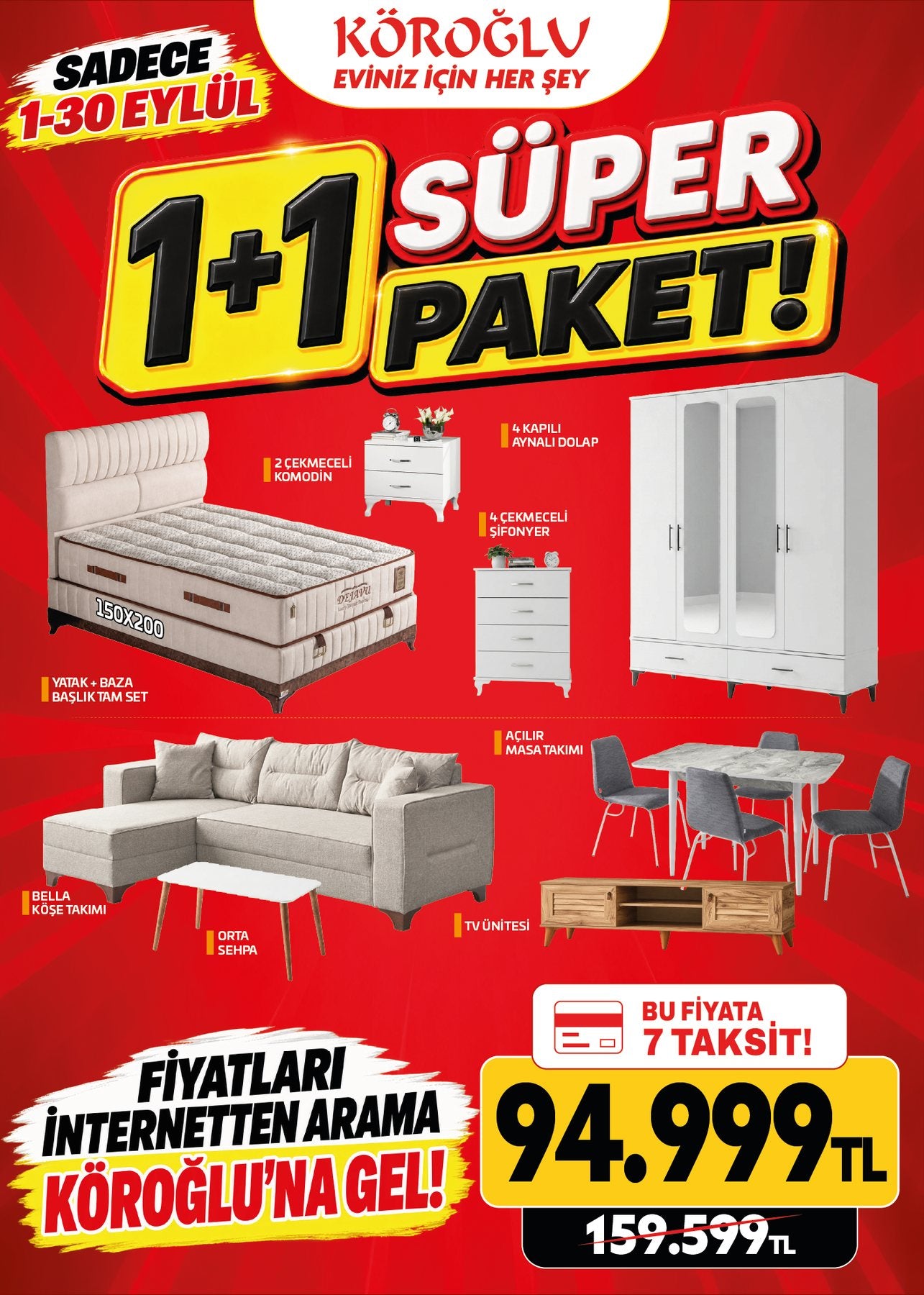 Süper Paket 1+1 Model 3 Main image