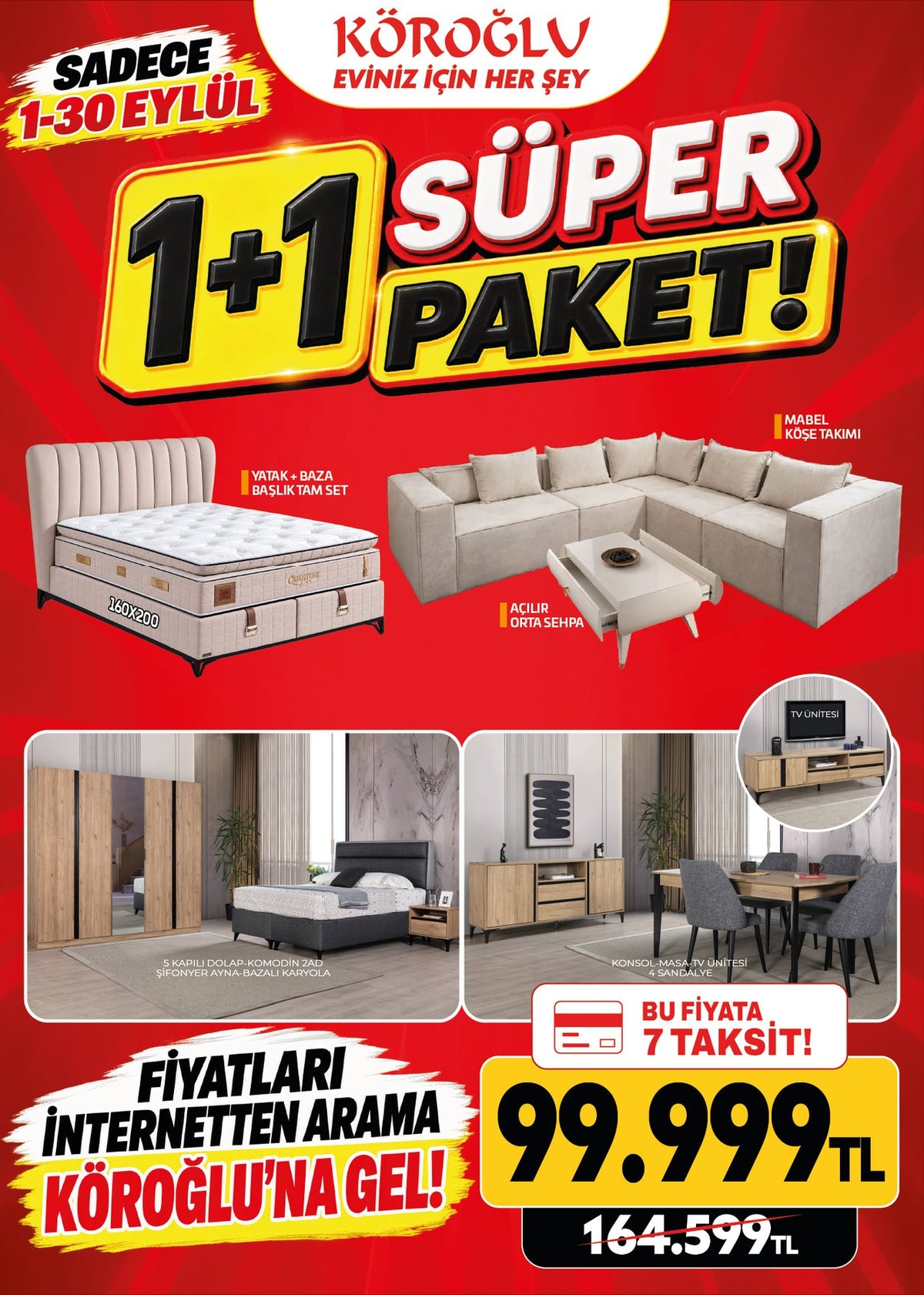 Süper Paket 1+1 Model 4 Main image