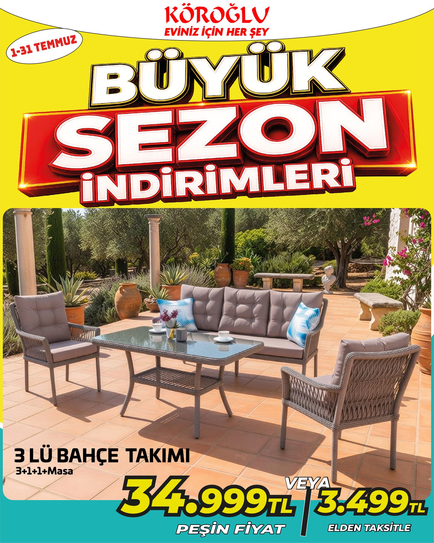 3'lü Bahçe Takımı Main image