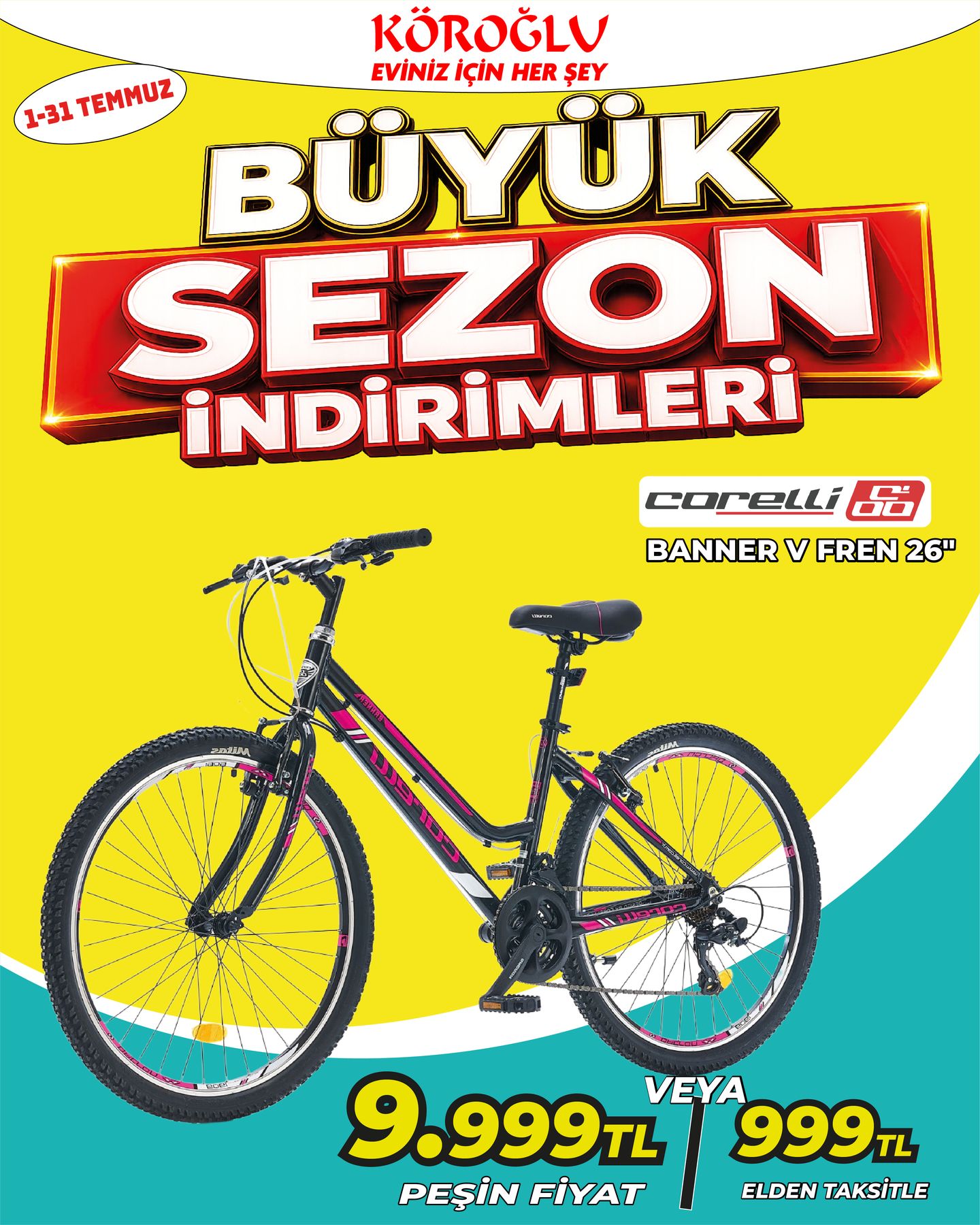 Corelli Banner Veren Bisiklet