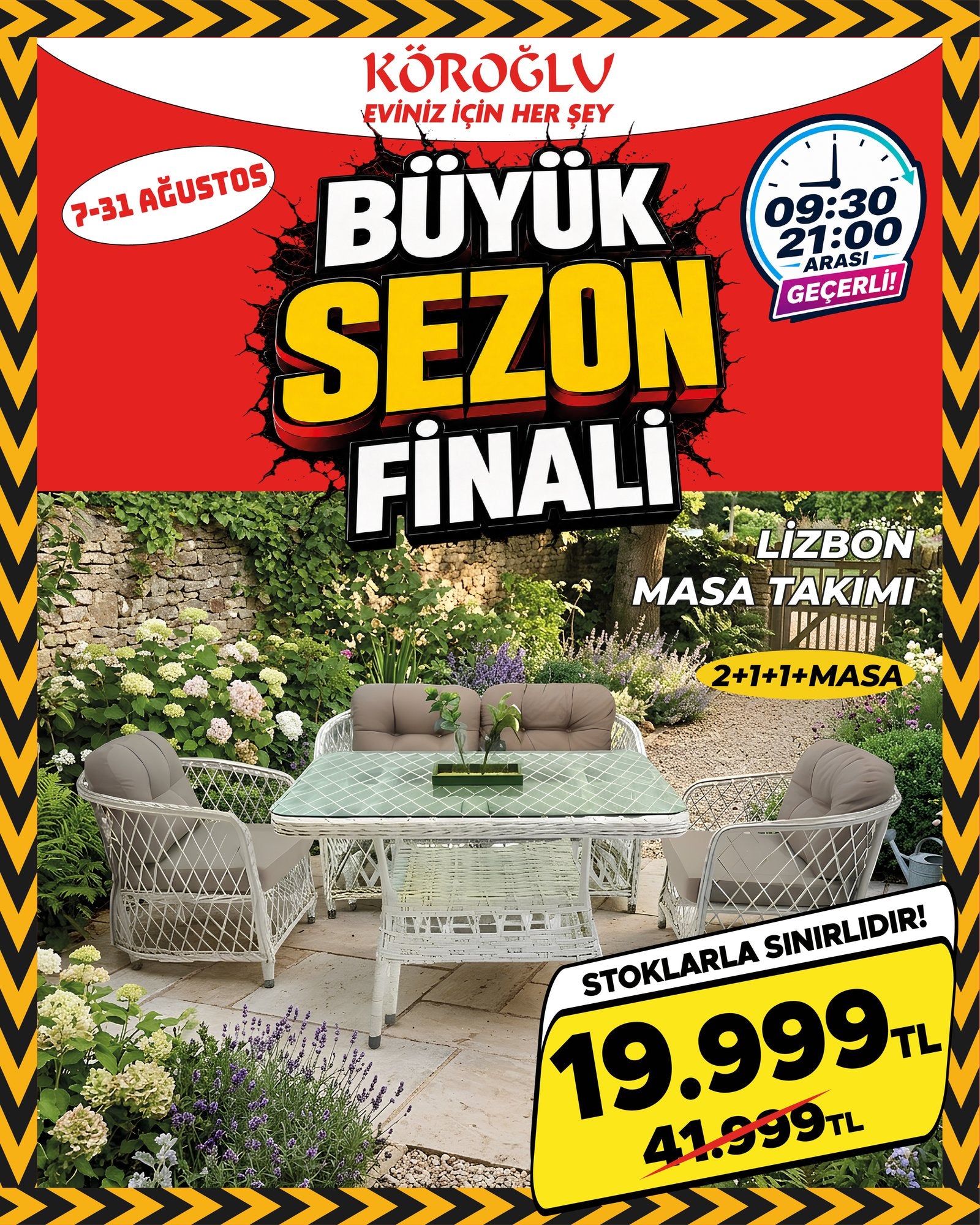 Lizbon Masa Takımı 2+1+1+Masa Main image