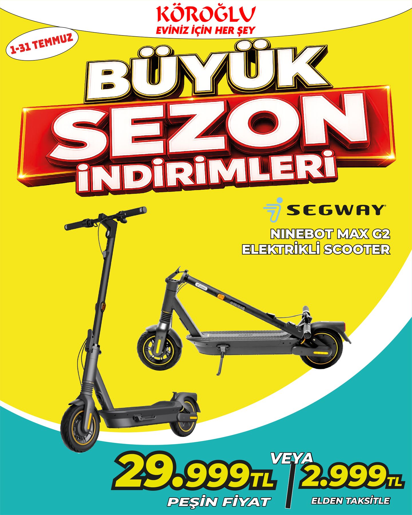 Segway Ninebot Max G2 Elektrikli Scooter Main image