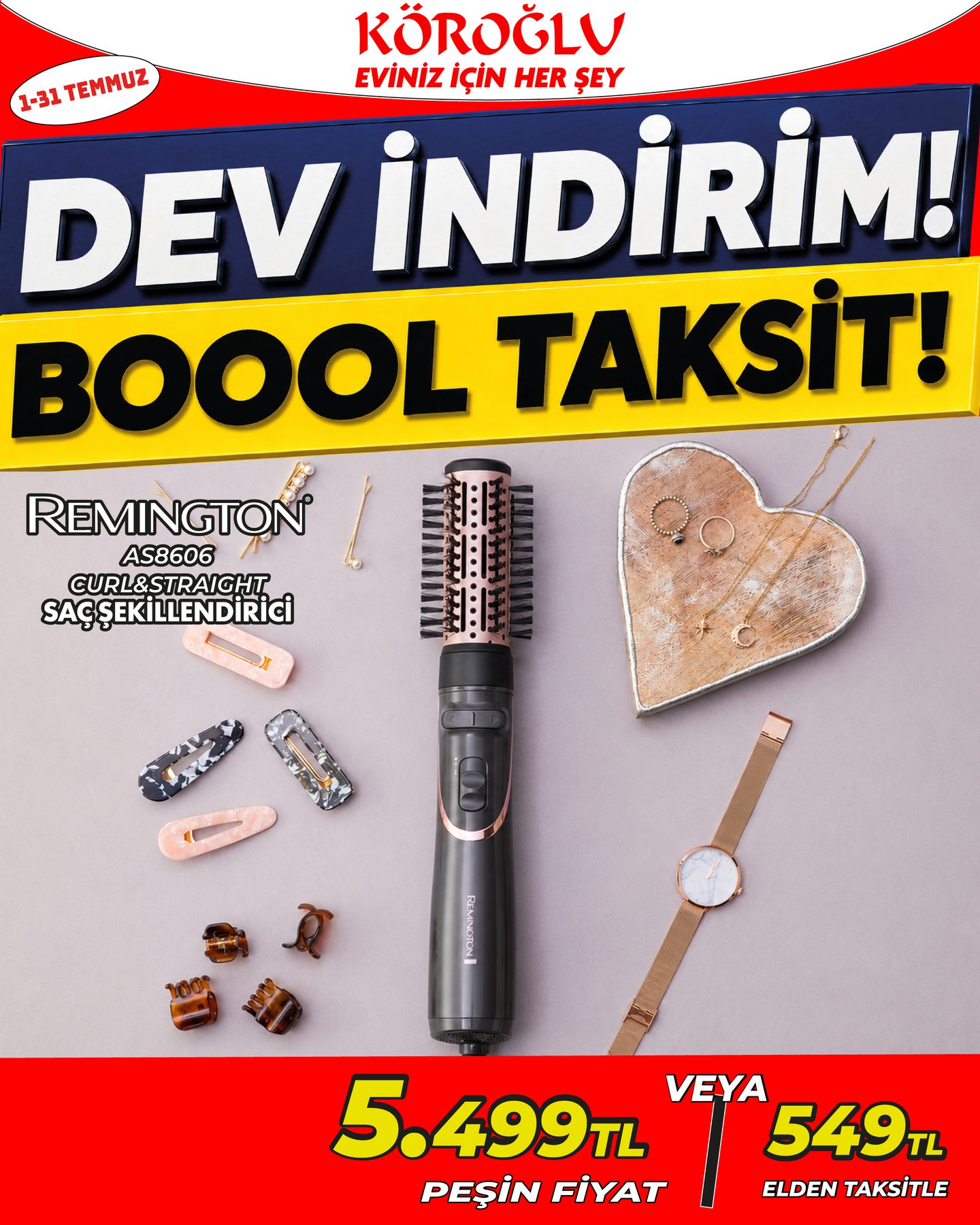 Remington Saç Şekillendirici
