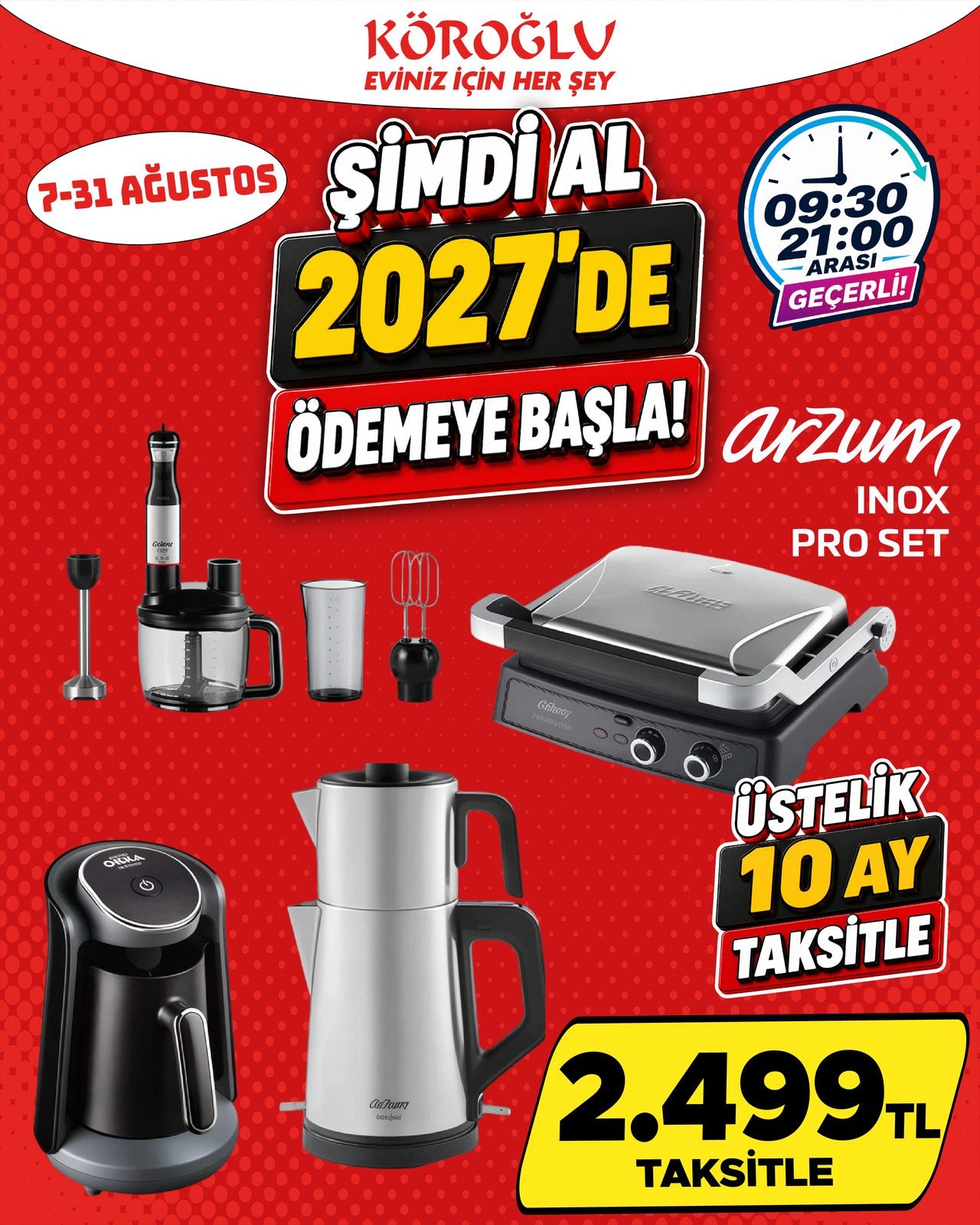Arzum Nova Elektrikli Süpürge