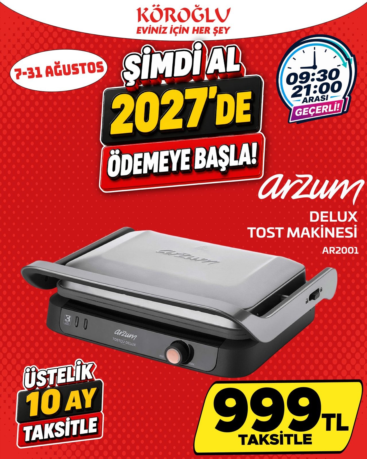 Çelik Elektrikli Cezve Main image