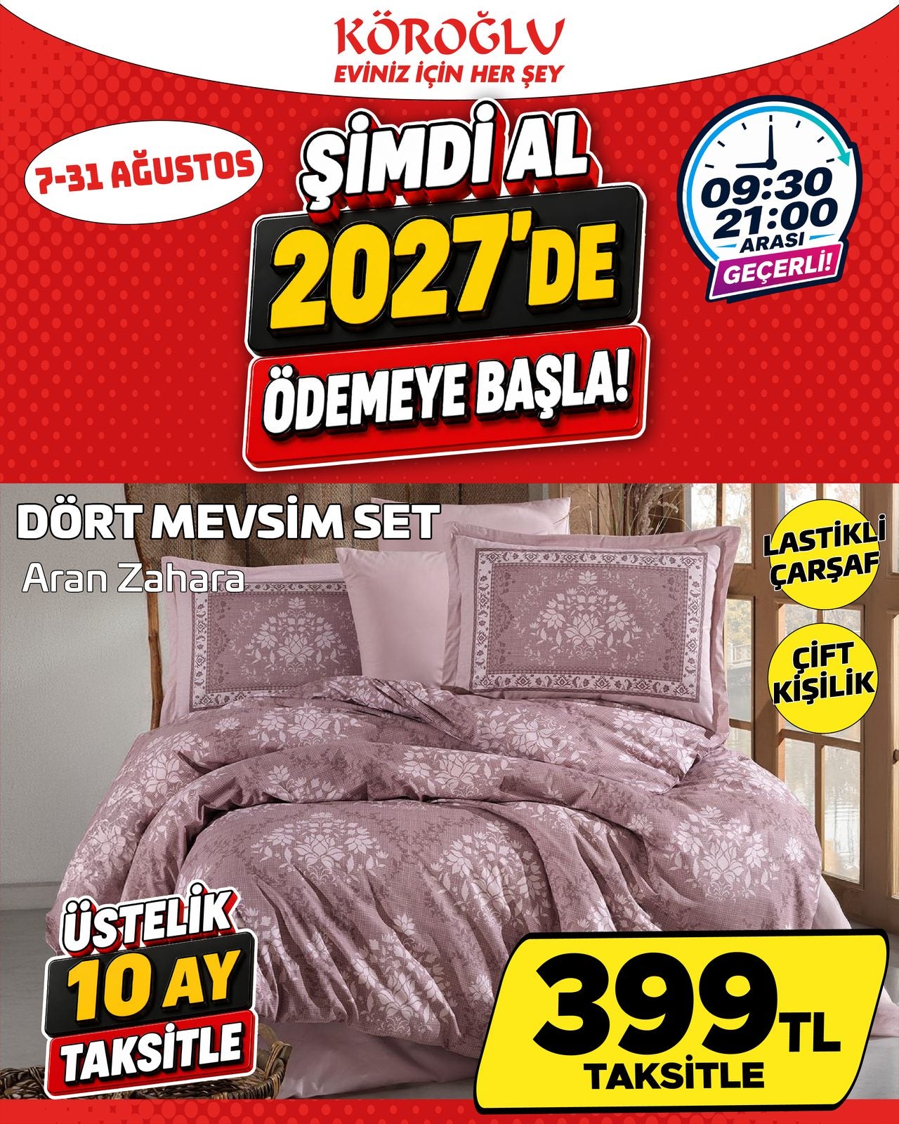 Dört Mevsim Set Aran Zahara