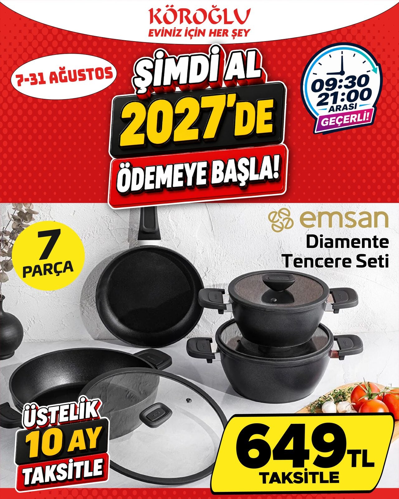 Karaca Quick&Safe 6+4 Lt Düdüklü Tencere Seti Main image