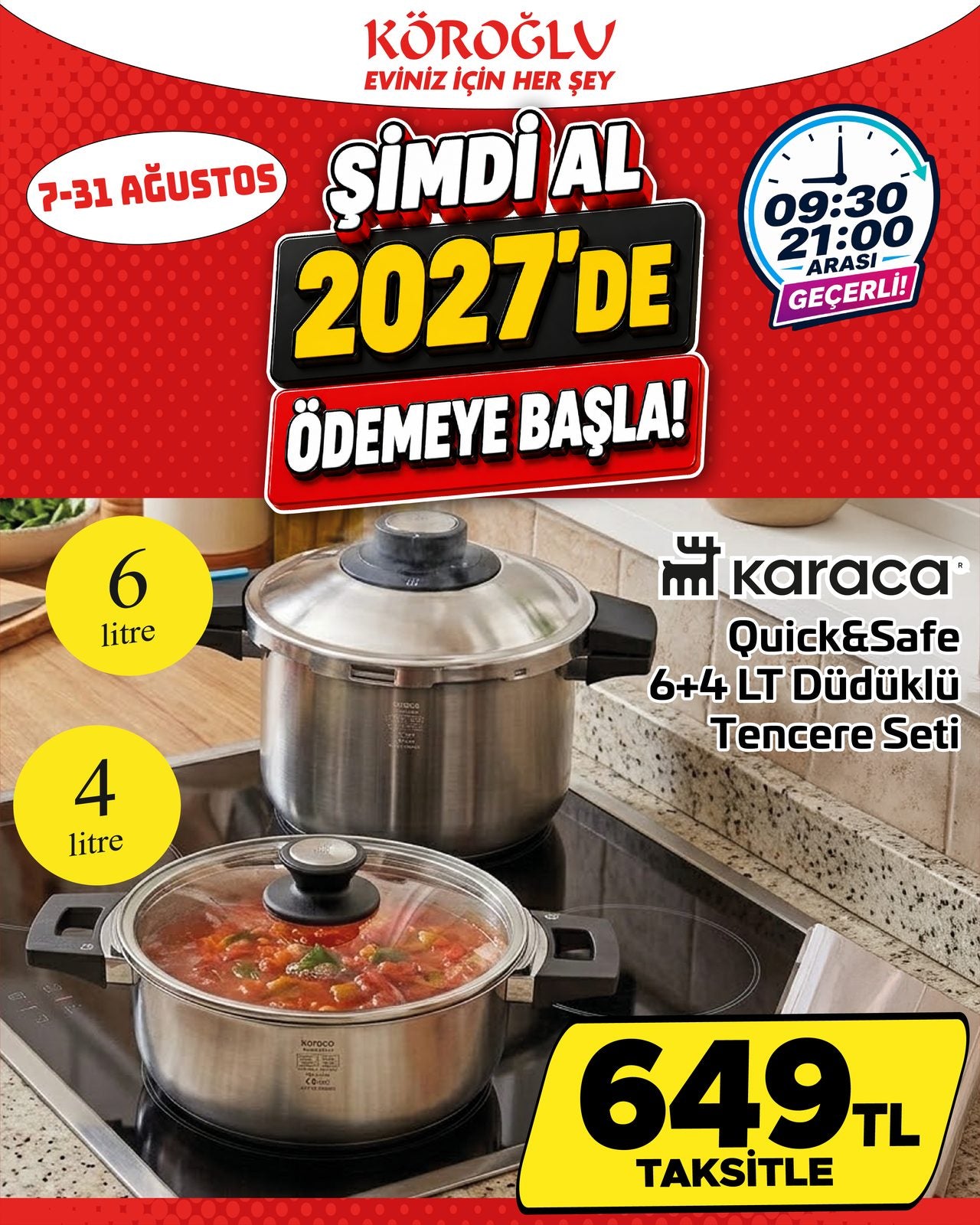 Karaca Swiss Crystal Tava Sahan Set