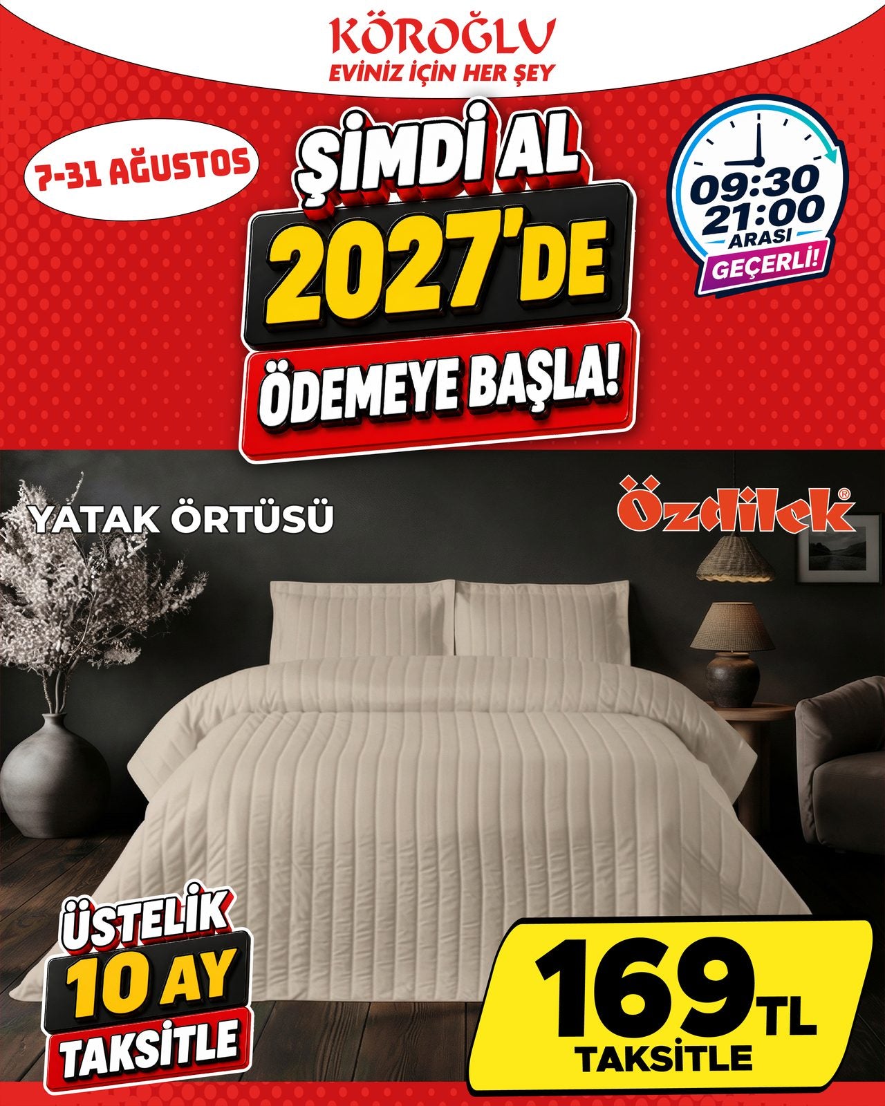 Özdilek Yatak Örtüsü
