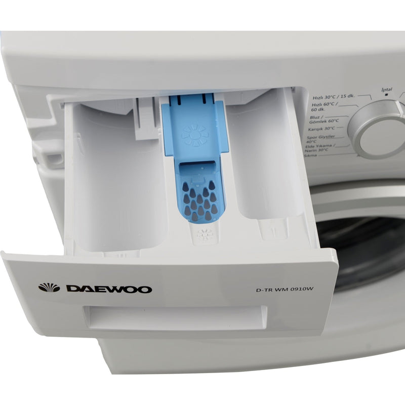Daewoo D-TR WM 0910W 9 kg 1000 Devir Çamaşır Makinesi D Sınıfı  Beyaz